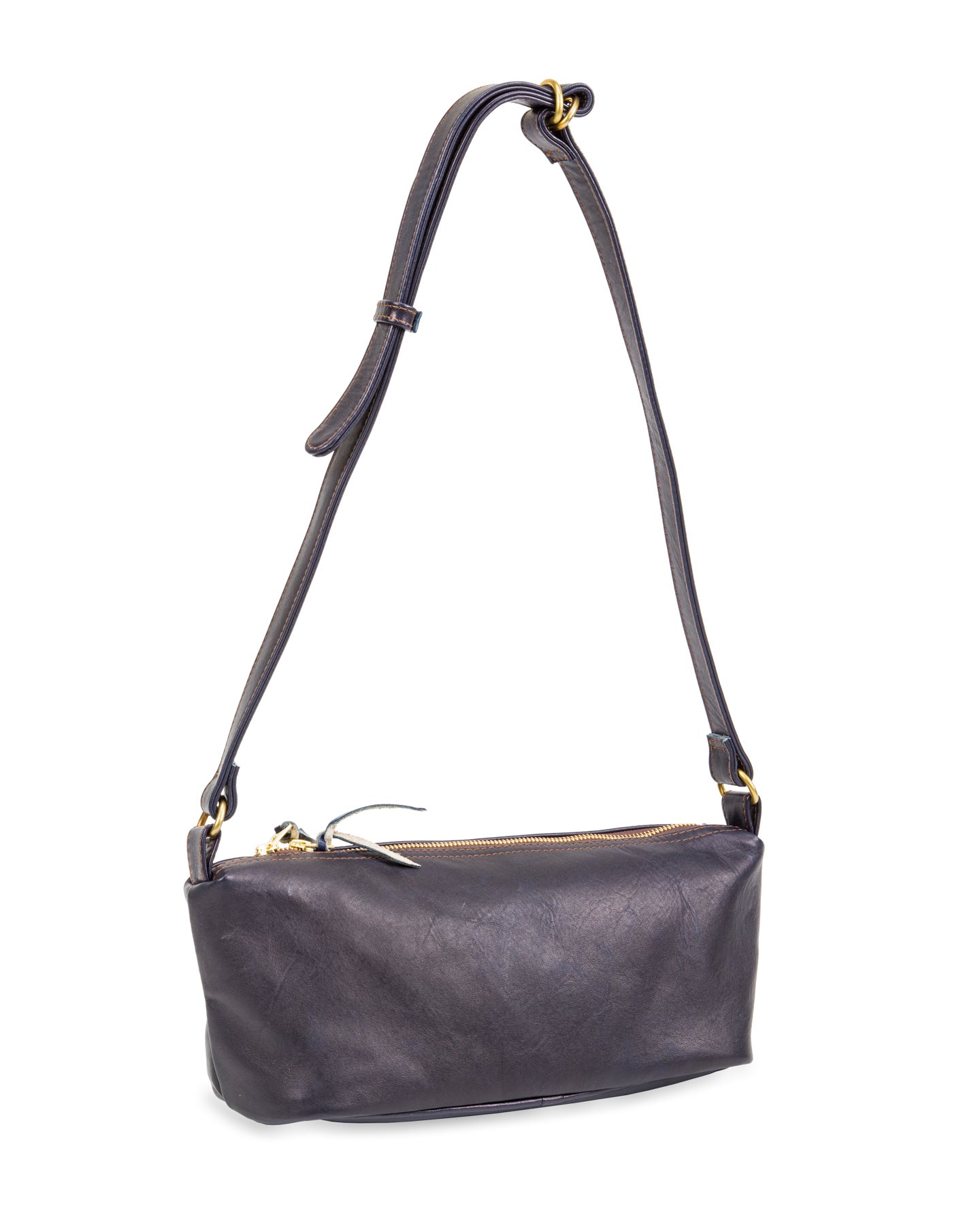 Y'2 Leather Shoulder Bag - Indigo Horse (BG-02) - Standard & Strange