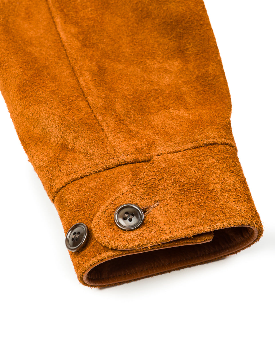 Y'2 Leather Steer Roughout Civilian Model A-1 (TB-149) - Camel - Standard & Strange