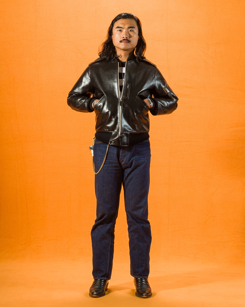 Y'2 Leather Vintage Horse Light Type L-2 - Black - Standard & Strange