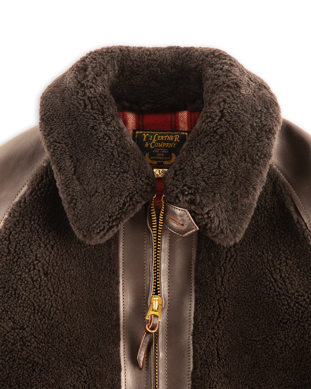 Y'2 Leather Eco Horse Grizzly Jacket - 25th Anniversary Limited - Black (Y2-10-25SP) - Standard & Strange