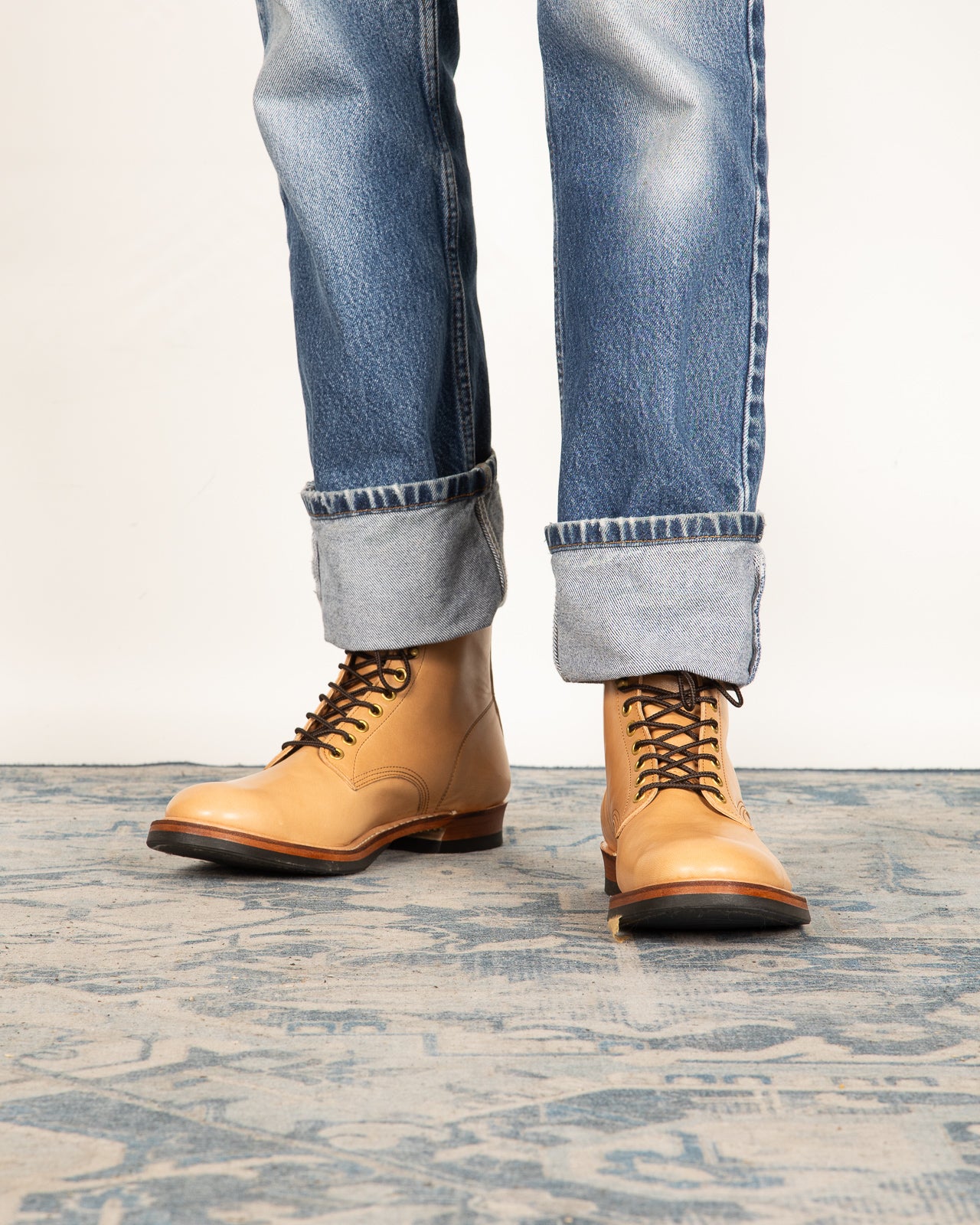 Y'2 Leather Work Boot - Kakishibu Horse (KS-02) - Standard & Strange