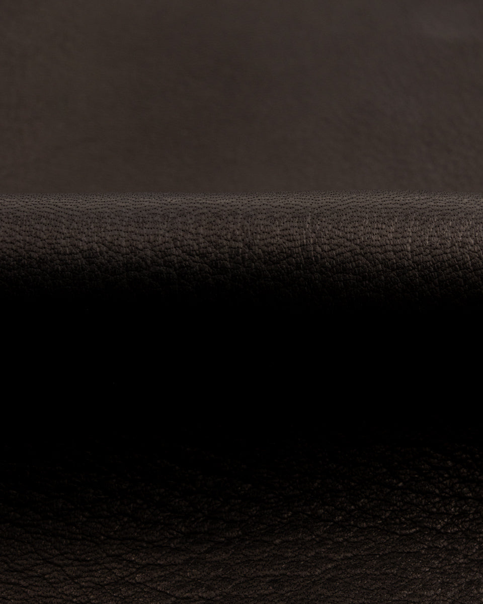 Y'2 Leather Deer Skin 1st Type Jacket - 25th Anniversary Limited - Black (DB-140-25SP) - Standard & Strange