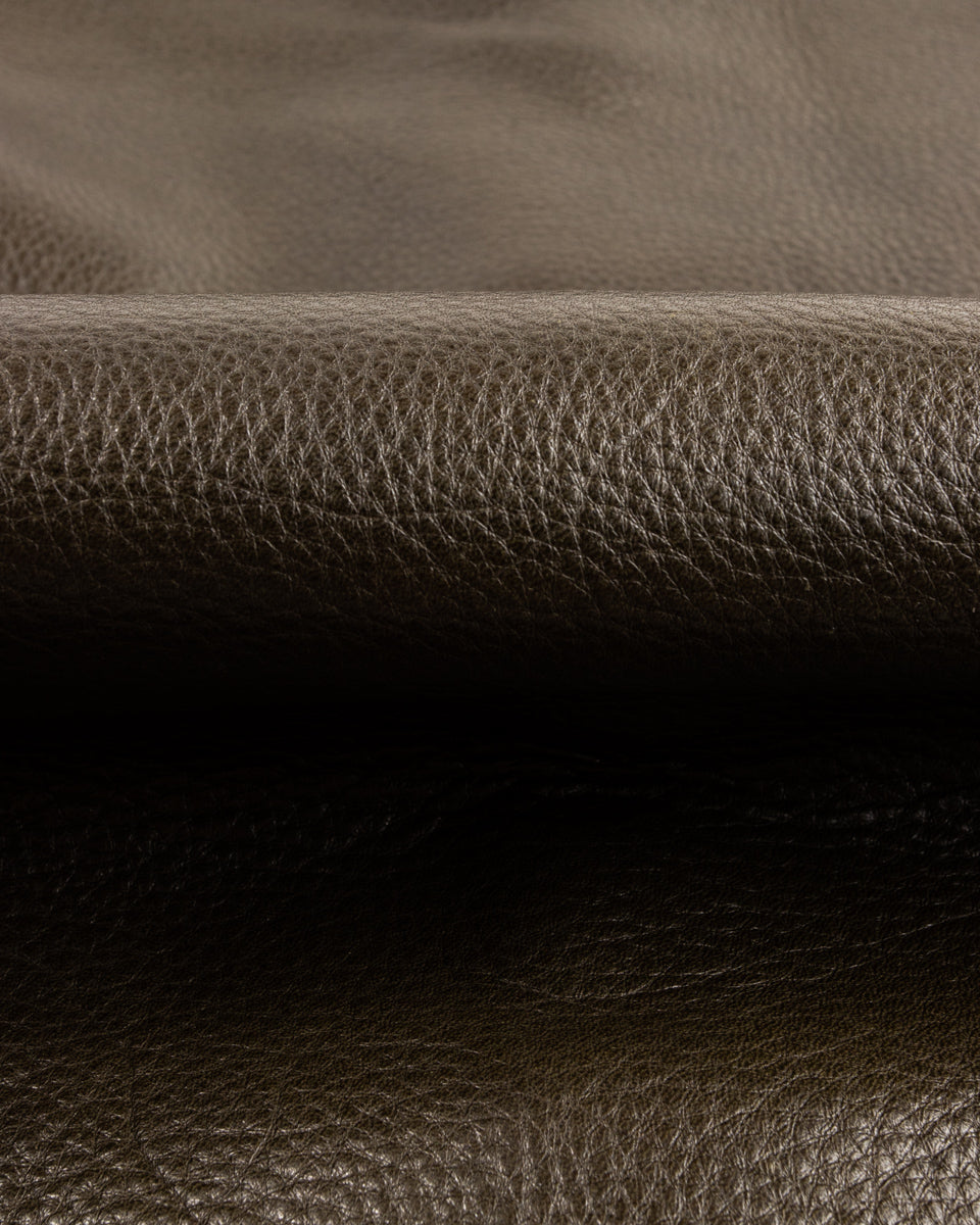 Y'2 Leather Steer Oil Western Shirt - Olive (SS-13) - Standard & Strange