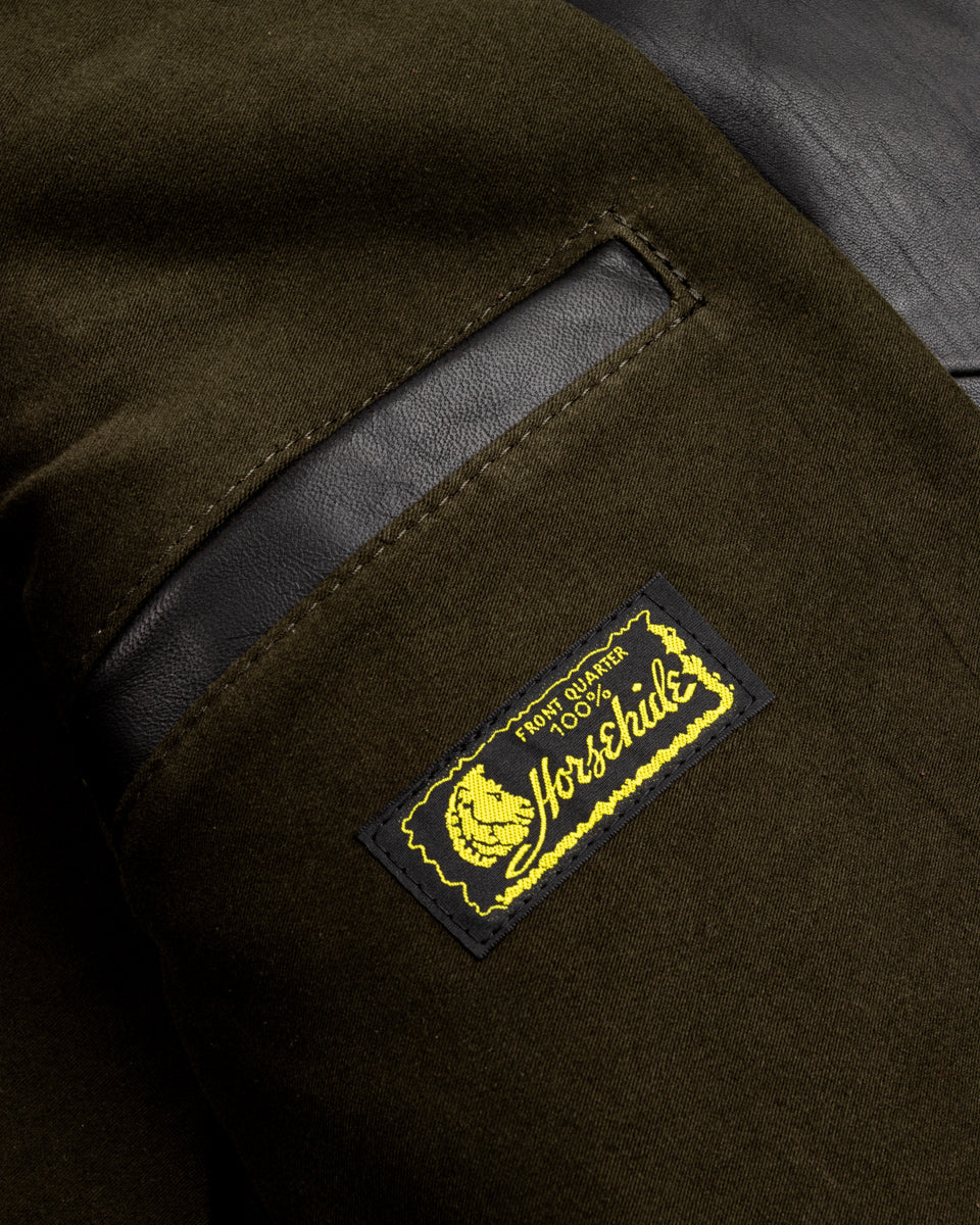 Y'2 Leather Sumi Dyed Horse Single Riders Jacket (SHR-47) - Standard & Strange