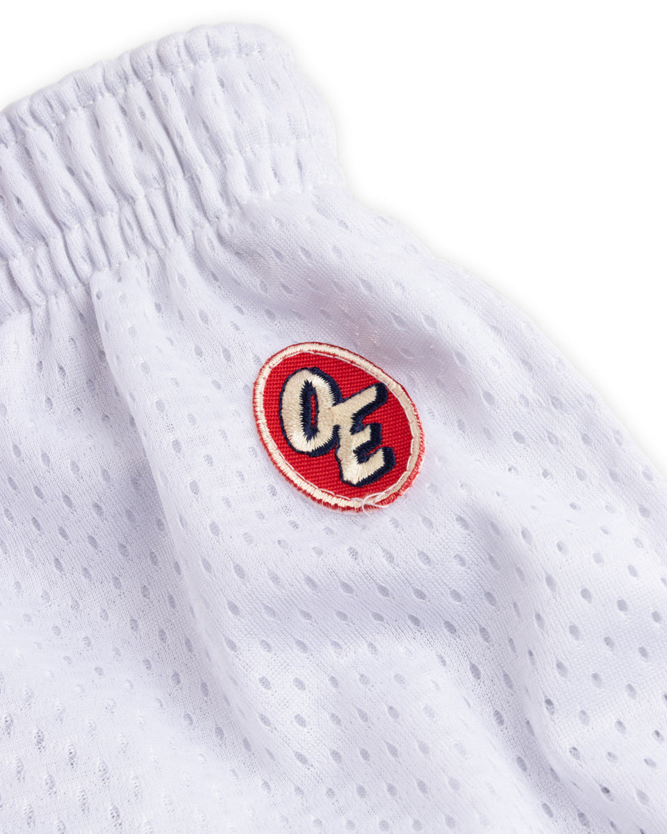 American Trench Classic Mesh Short - White - Standard & Strange