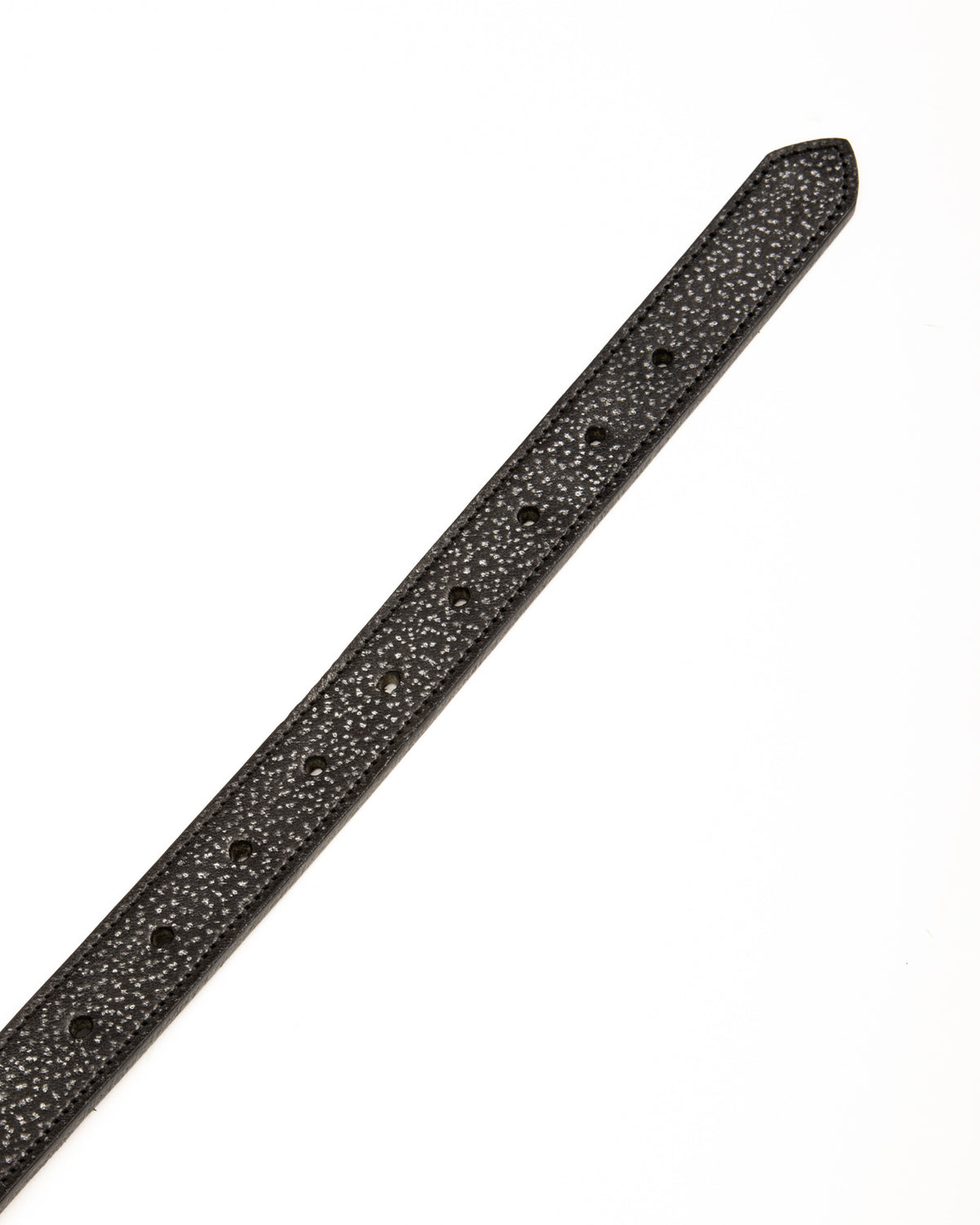 Gal Emboss Trousers Belt - Black
