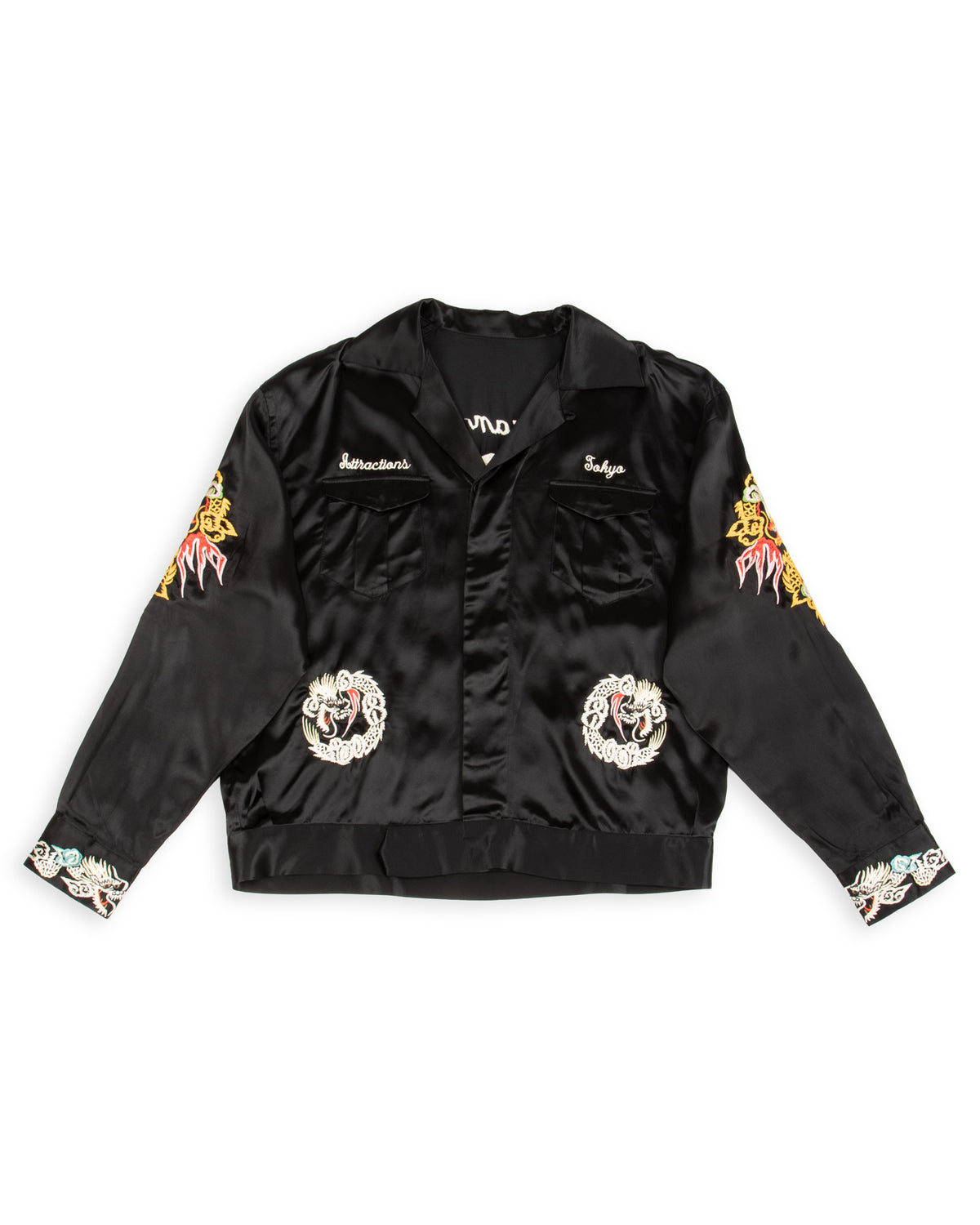 Lot.873 Souvenir Rayon Jacket - Black