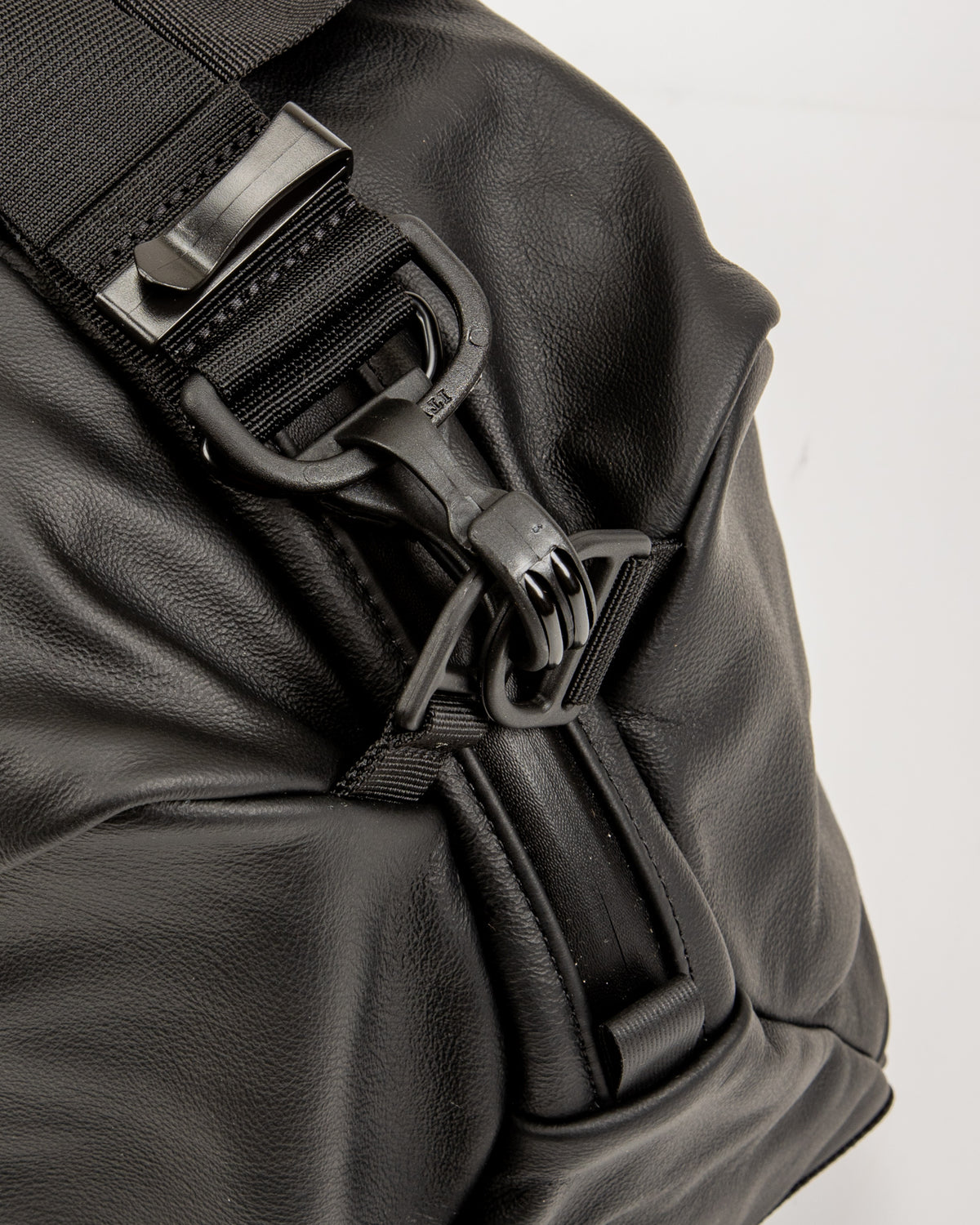 Bagjack TRVL Bull Leather Duffle - Black Small - Standard & Strange