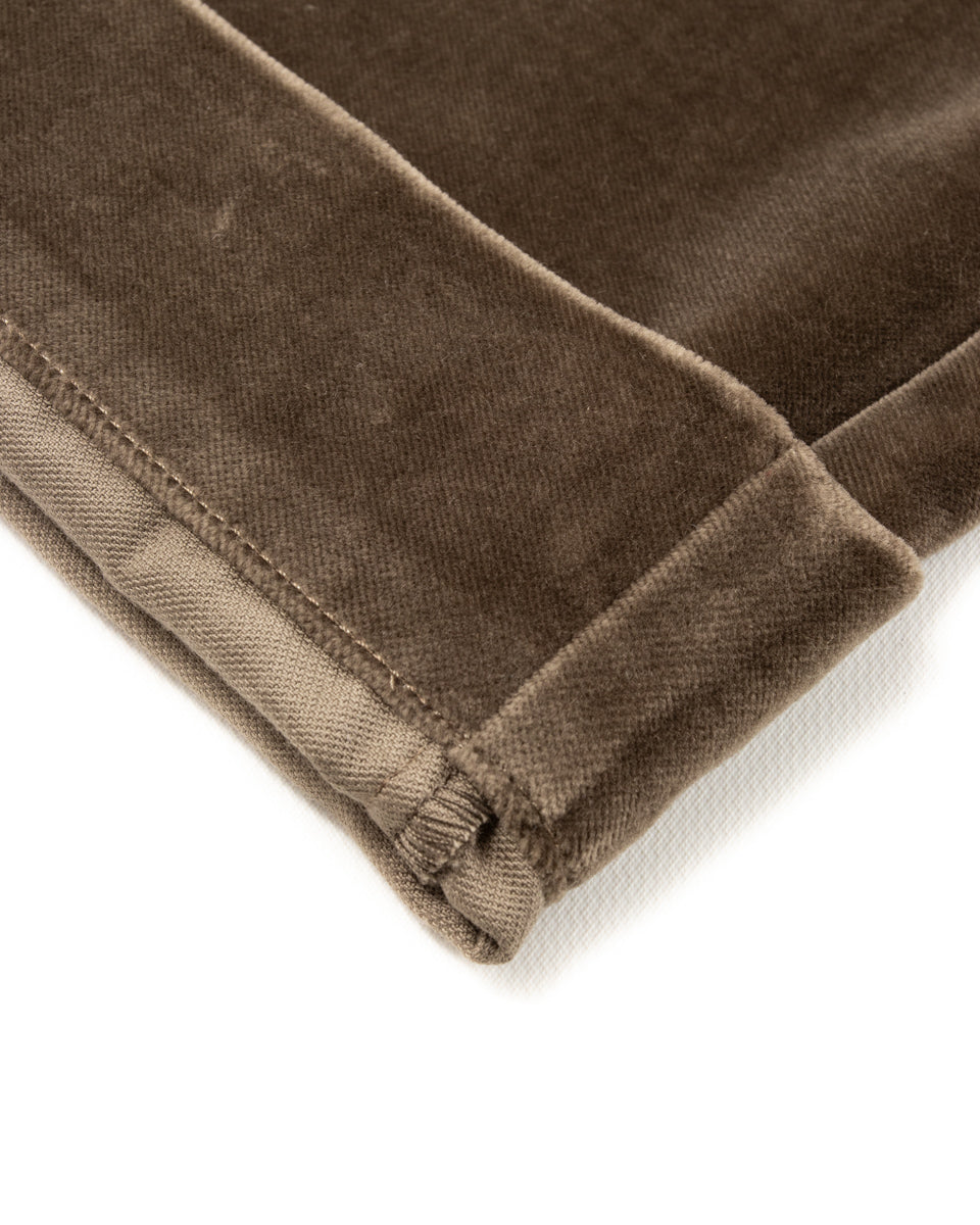 Blluemade Buckle Back Pant - Walnut Velvet - Standard & Strange