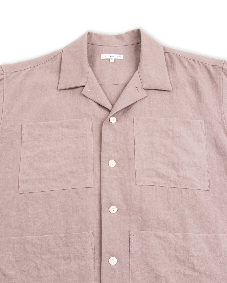 Blluemade Noguchi Shirt - Koala Belgian Linen - Standard & Strange