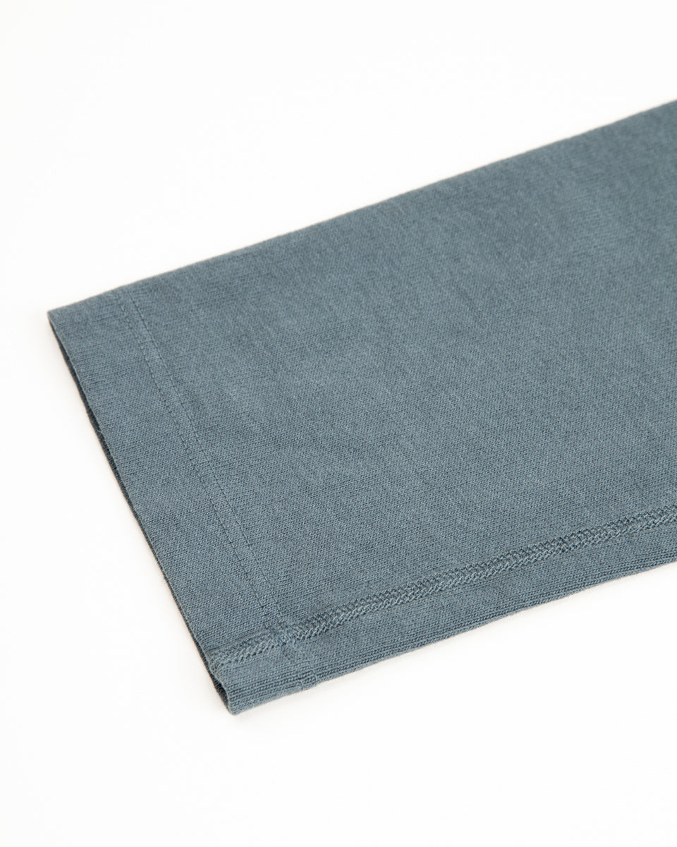 Freenote 13oz Henley L/S - Faded Blue - Standard & Strange