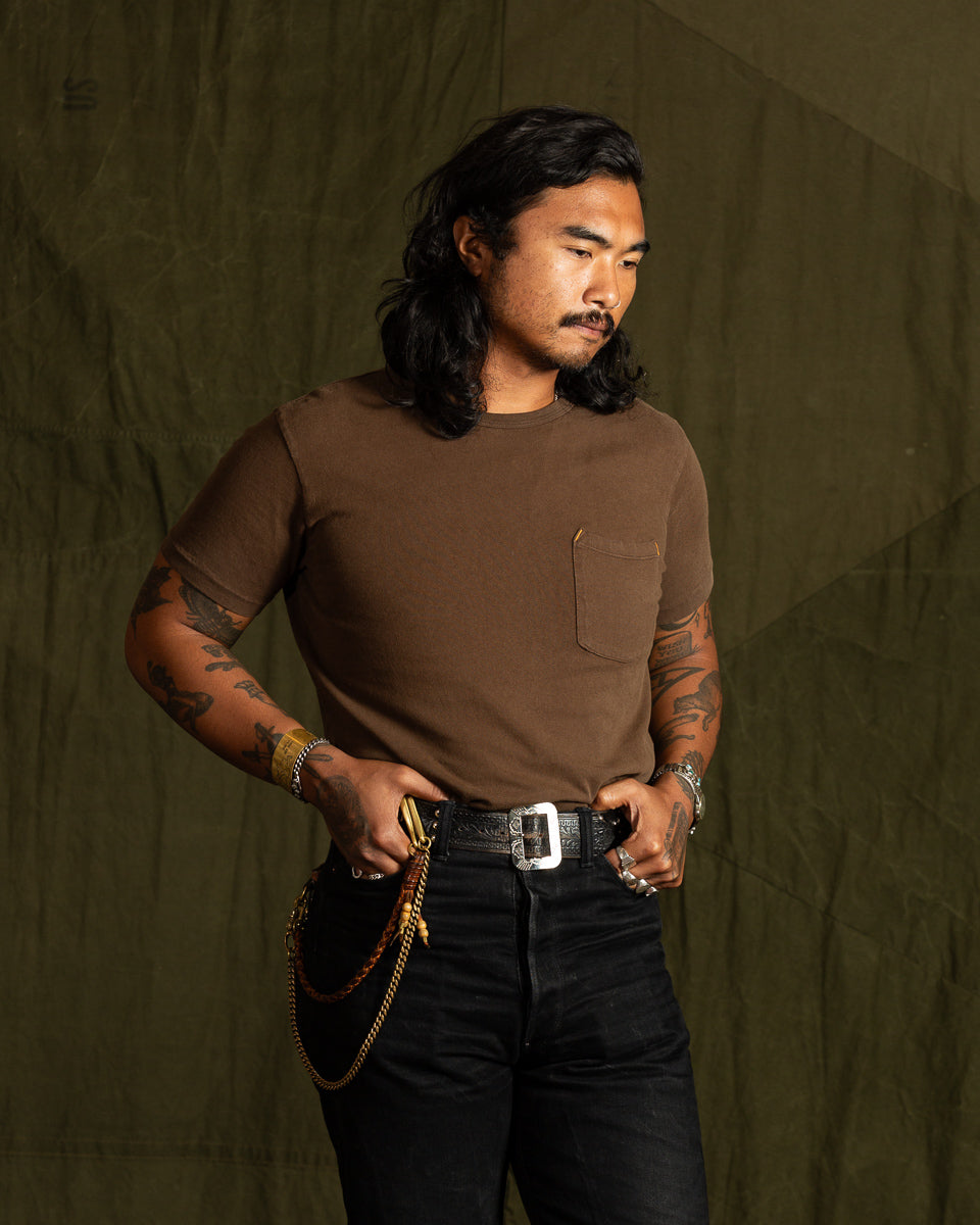 Freenote 13oz Shifter Tee - Cedar - Standard & Strange