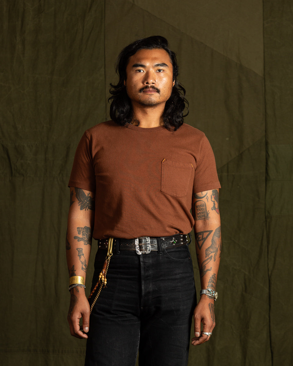 Freenote 13oz Shifter Tee - Chocolate - Standard & Strange