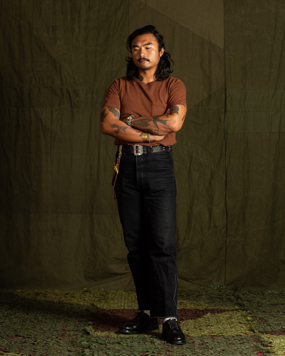 Freenote 13oz Shifter Tee - Chocolate - Standard & Strange