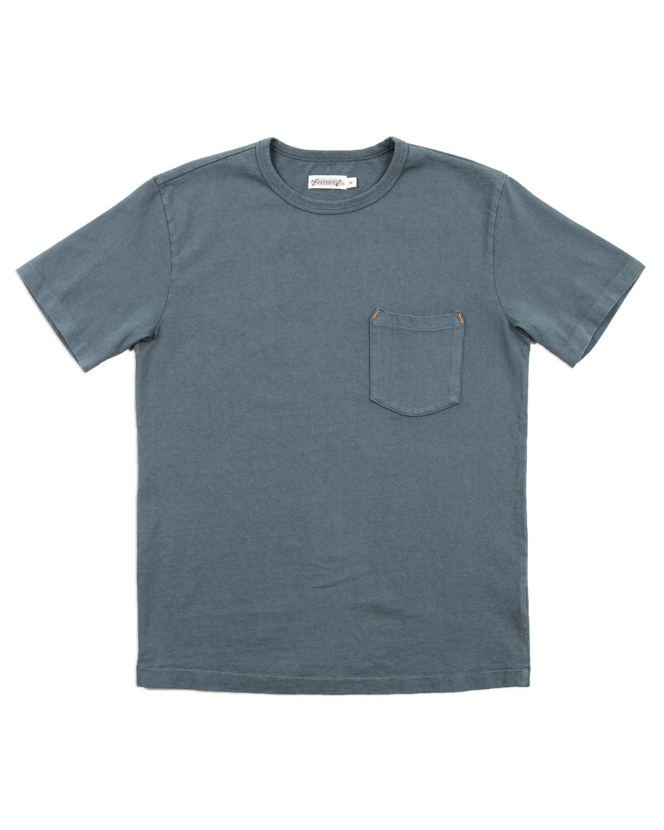 Freenote 13oz Shifter Tee - Faded Blue - Standard & Strange