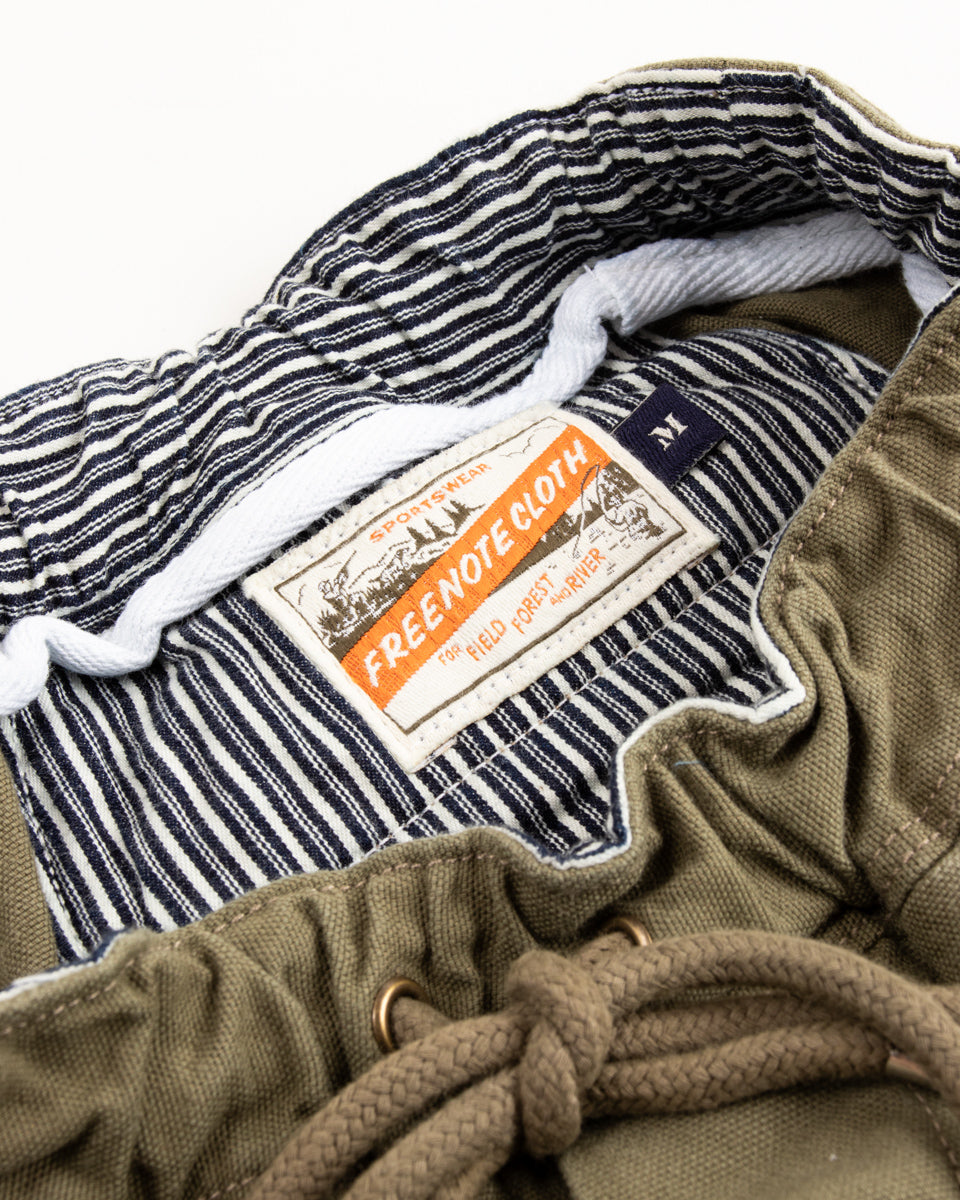 Freenote Deck Shorts - Olive - Standard & Strange