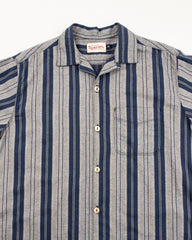 Freenote Hawaiian Shirt - Mariner Stripe - Standard & Strange