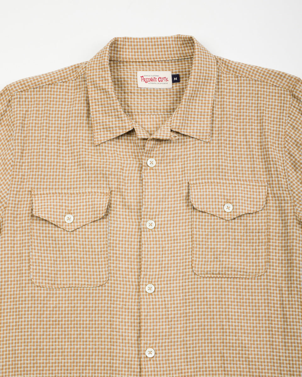 Freenote Jove Double Pocket Shirt - Gingham - Standard & Strange