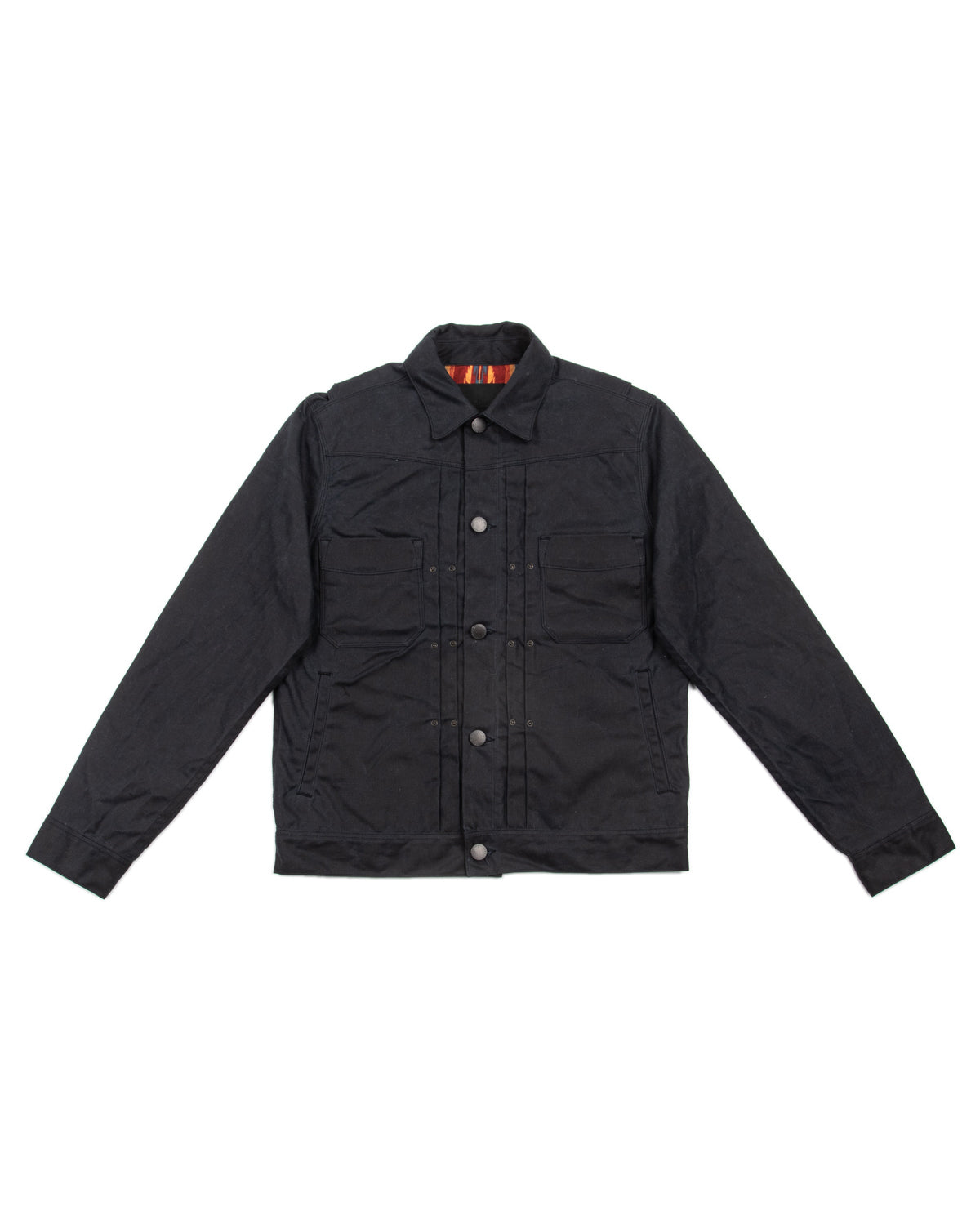 Freenote RJ-1 Jacket - Black Waxed Canvas - Standard & Strange