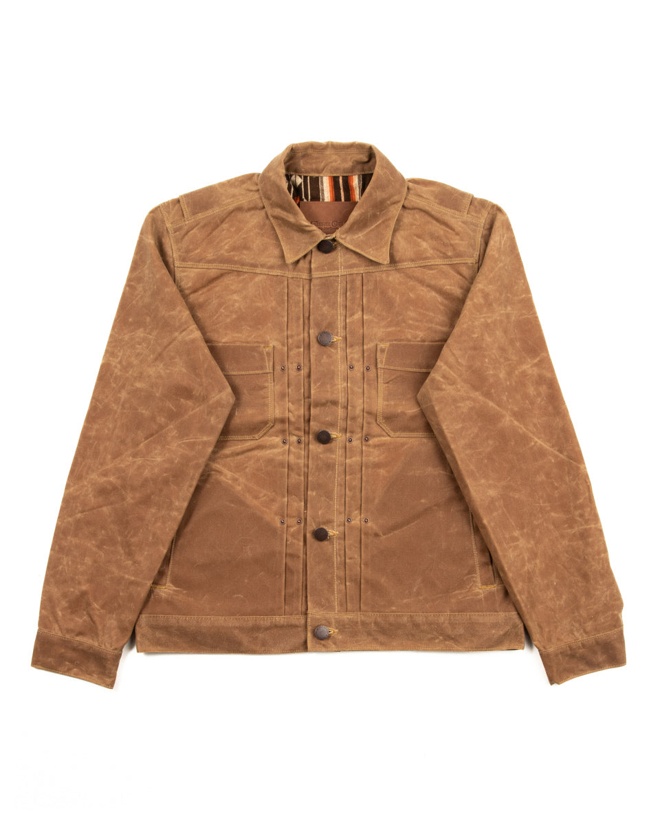 Freenote RJ-1 Jacket - Rust Waxed Canvas - Standard & Strange