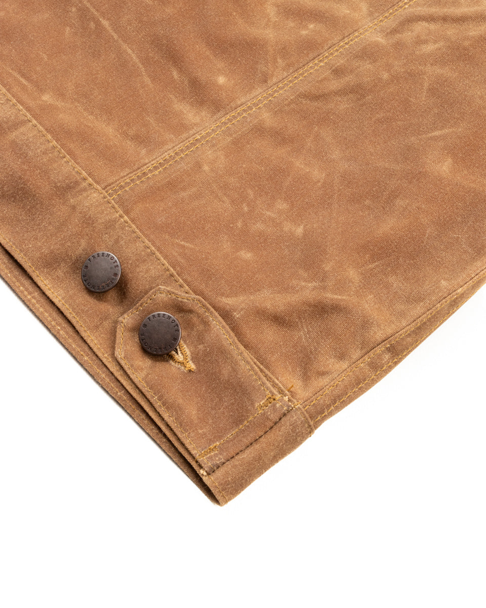 Freenote RJ-1 Jacket - Rust Waxed Canvas - Standard & Strange
