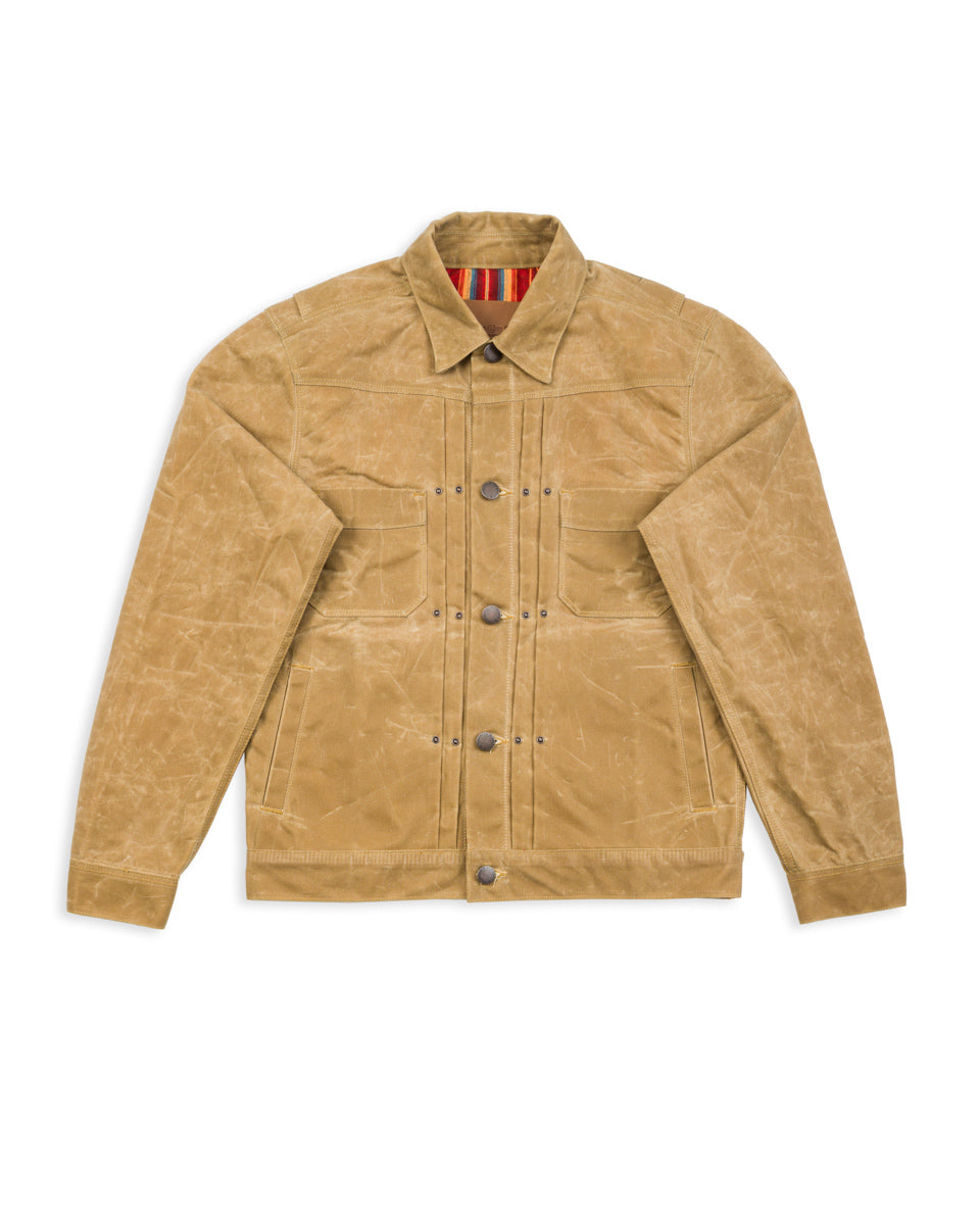 Freenote RJ-1 Jacket - Tumbleweed Waxed Canvas - Standard & Strange