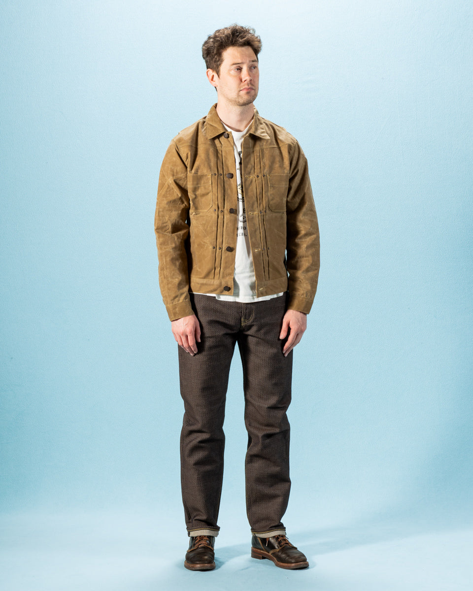 Freenote RJ-1 Jacket - Tumbleweed Waxed Canvas - Standard & Strange