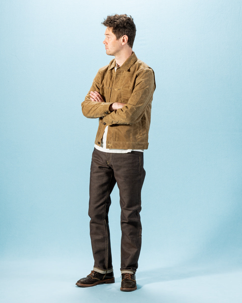 Freenote RJ-1 Jacket - Tumbleweed Waxed Canvas - Standard & Strange