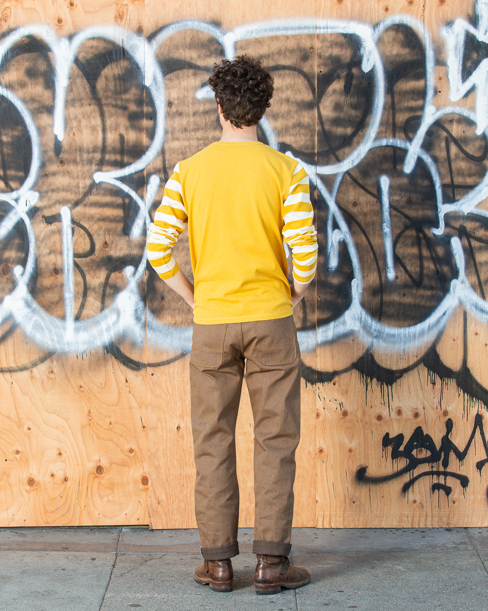 Freenote Shifter L/S Tee - Mustard Combo - Standard & Strange