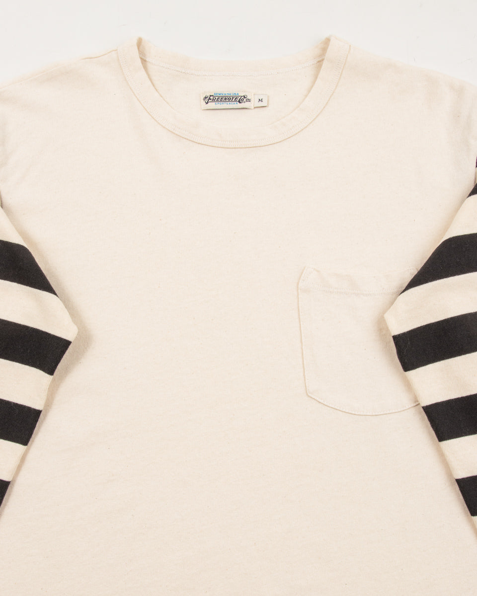 Freenote Shifter L/S Tee - Natural Combo - Standard & Strange