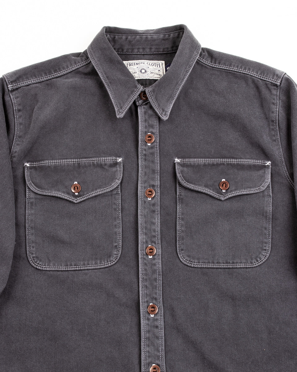 Freenote Utility Shirt - Charcoal - Standard & Strange