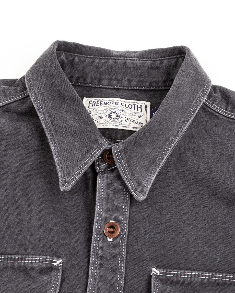 Freenote Utility Shirt - Charcoal - Standard & Strange