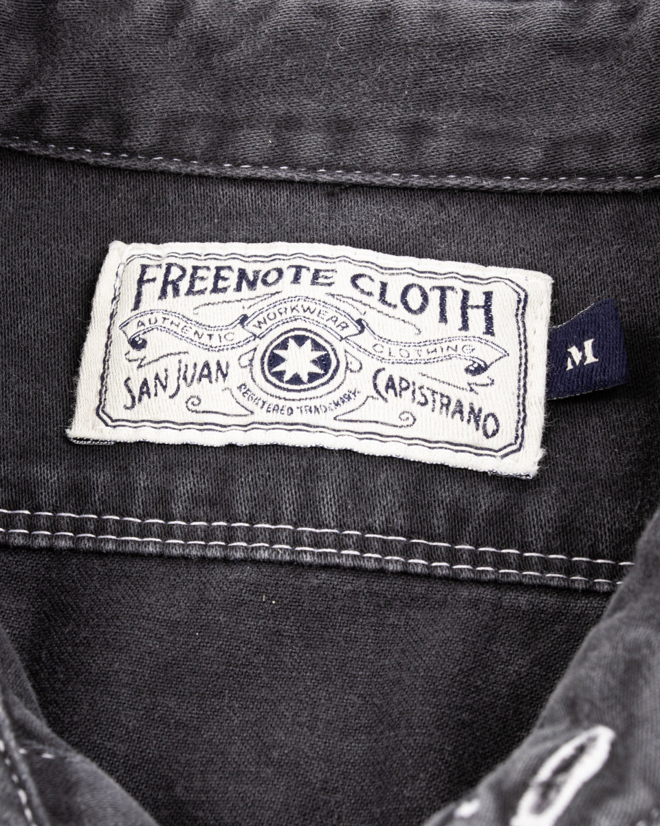 Freenote Utility Shirt - Charcoal - Standard & Strange