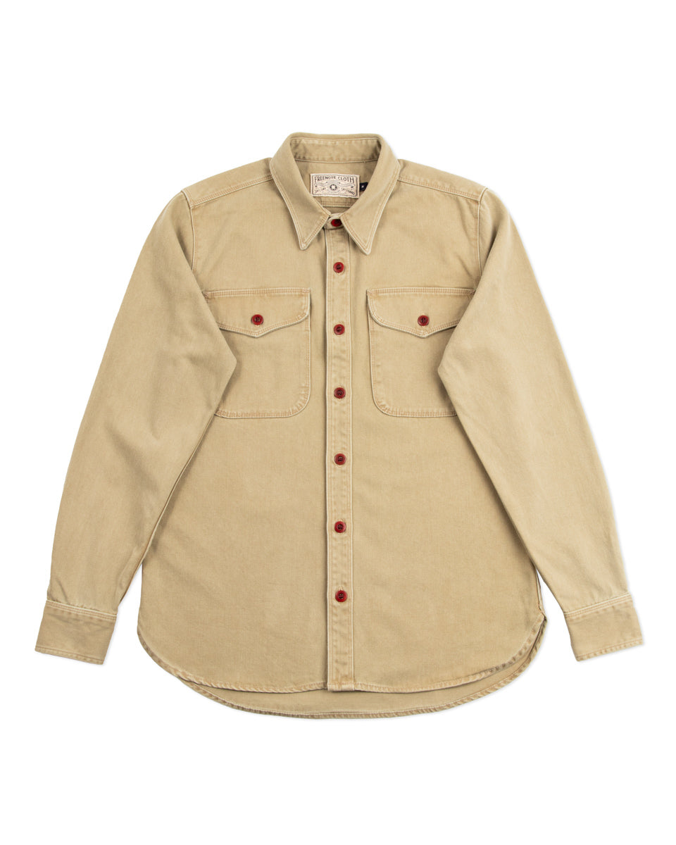 Freenote Utility Shirt - Khaki - Standard & Strange