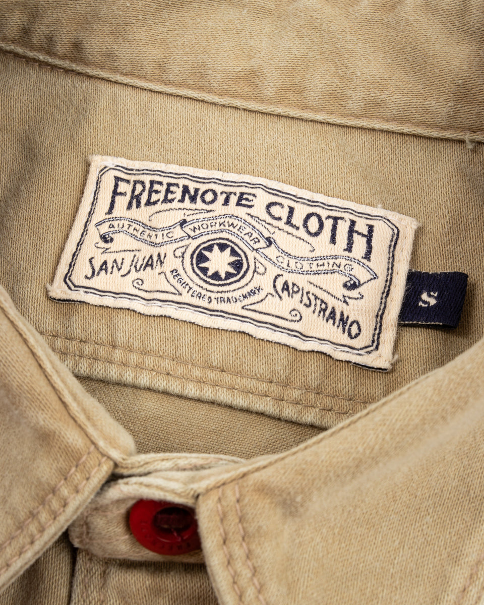 Freenote Utility Shirt - Khaki - Standard & Strange
