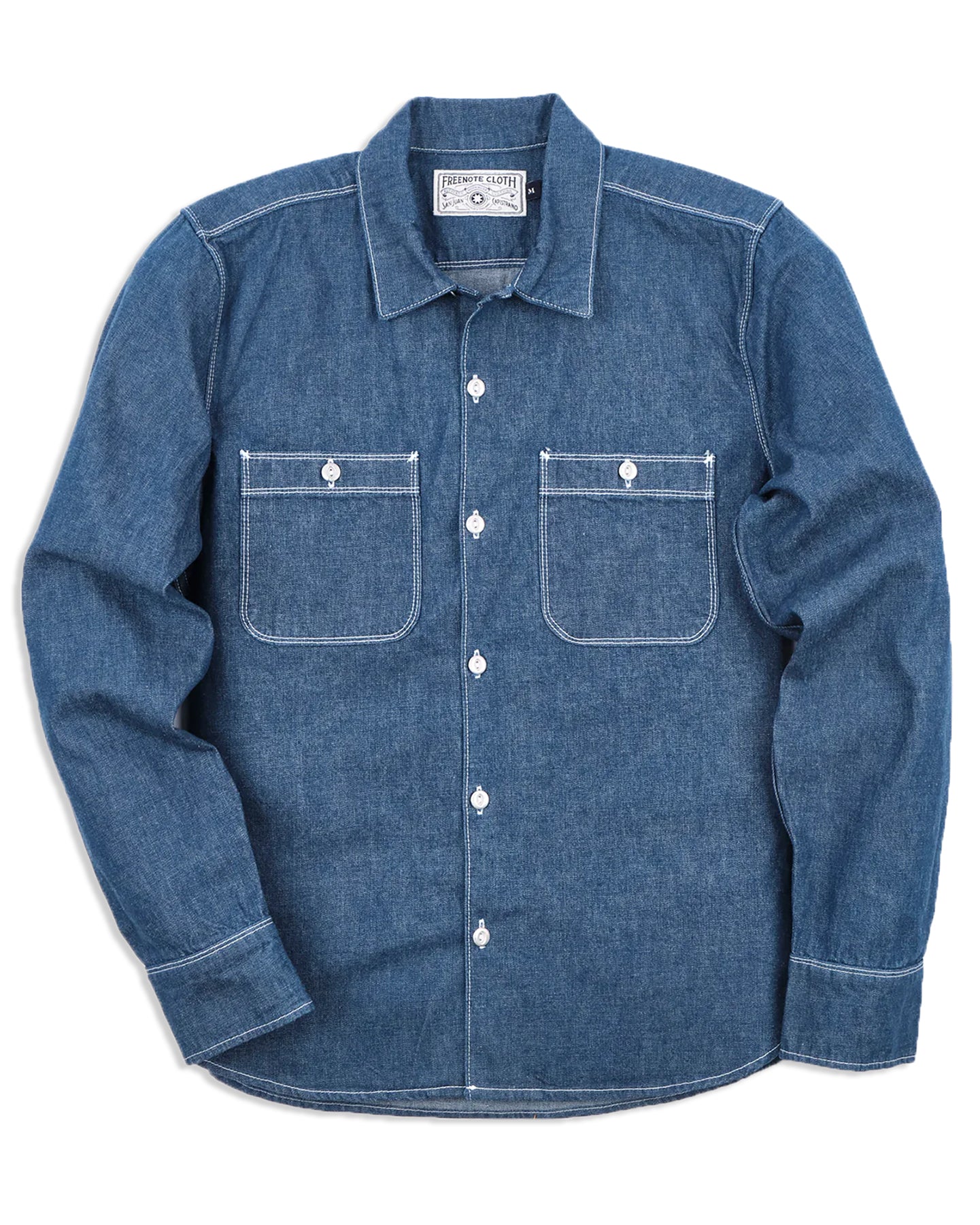 Freenote Dayton Shirt L/S - 9oz Denim - Standard & Strange