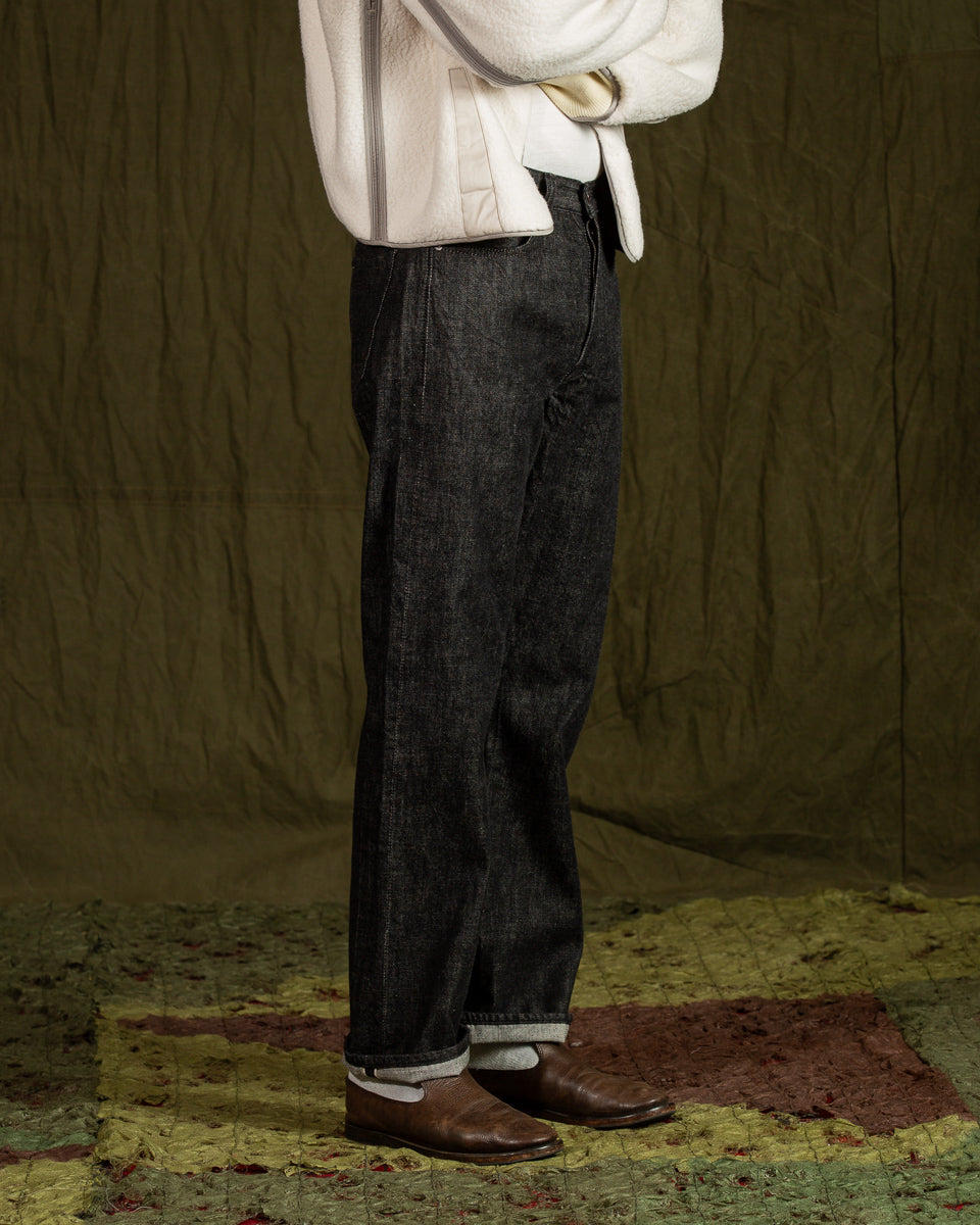 Fullcount 1101BK - Straight Selvedge Denim - Black - Standard & Strange