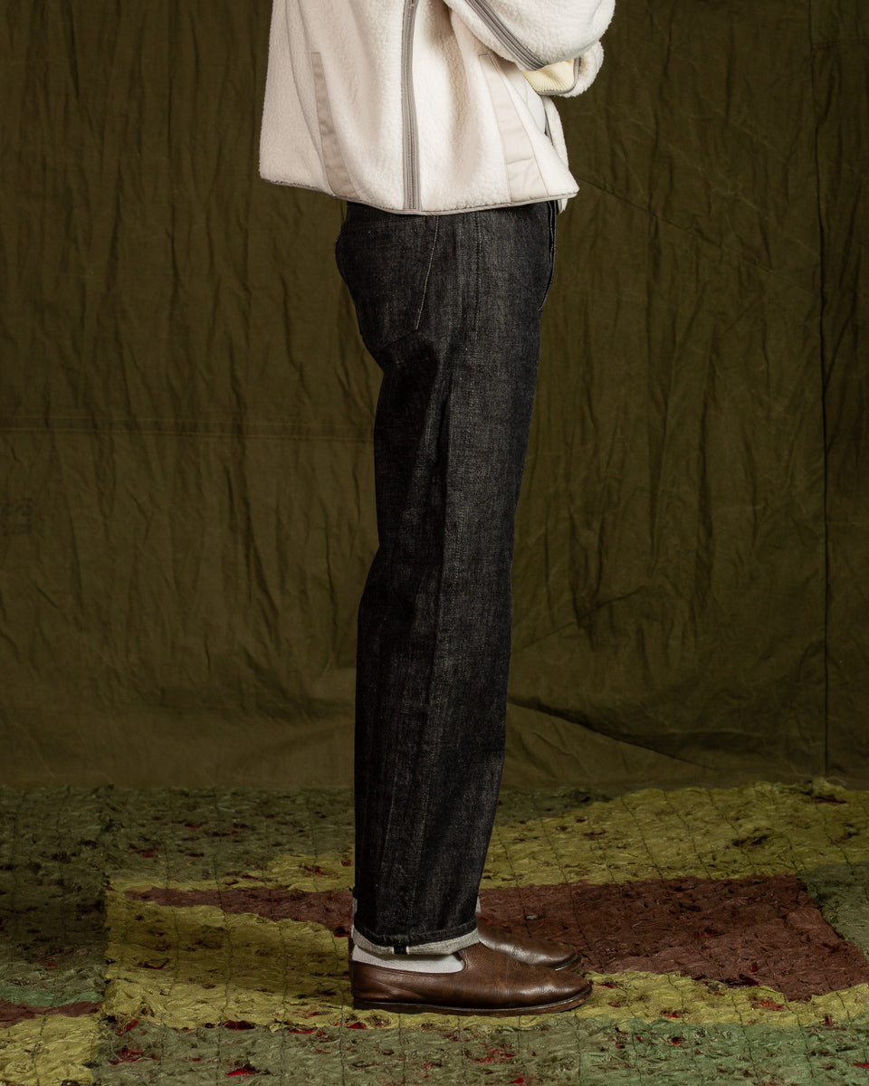Fullcount 1101BK - Straight Selvedge Denim - Black - Standard & Strange
