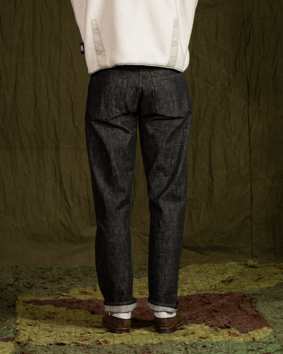 Fullcount 1101BK - Straight Selvedge Denim - Black - Standard & Strange