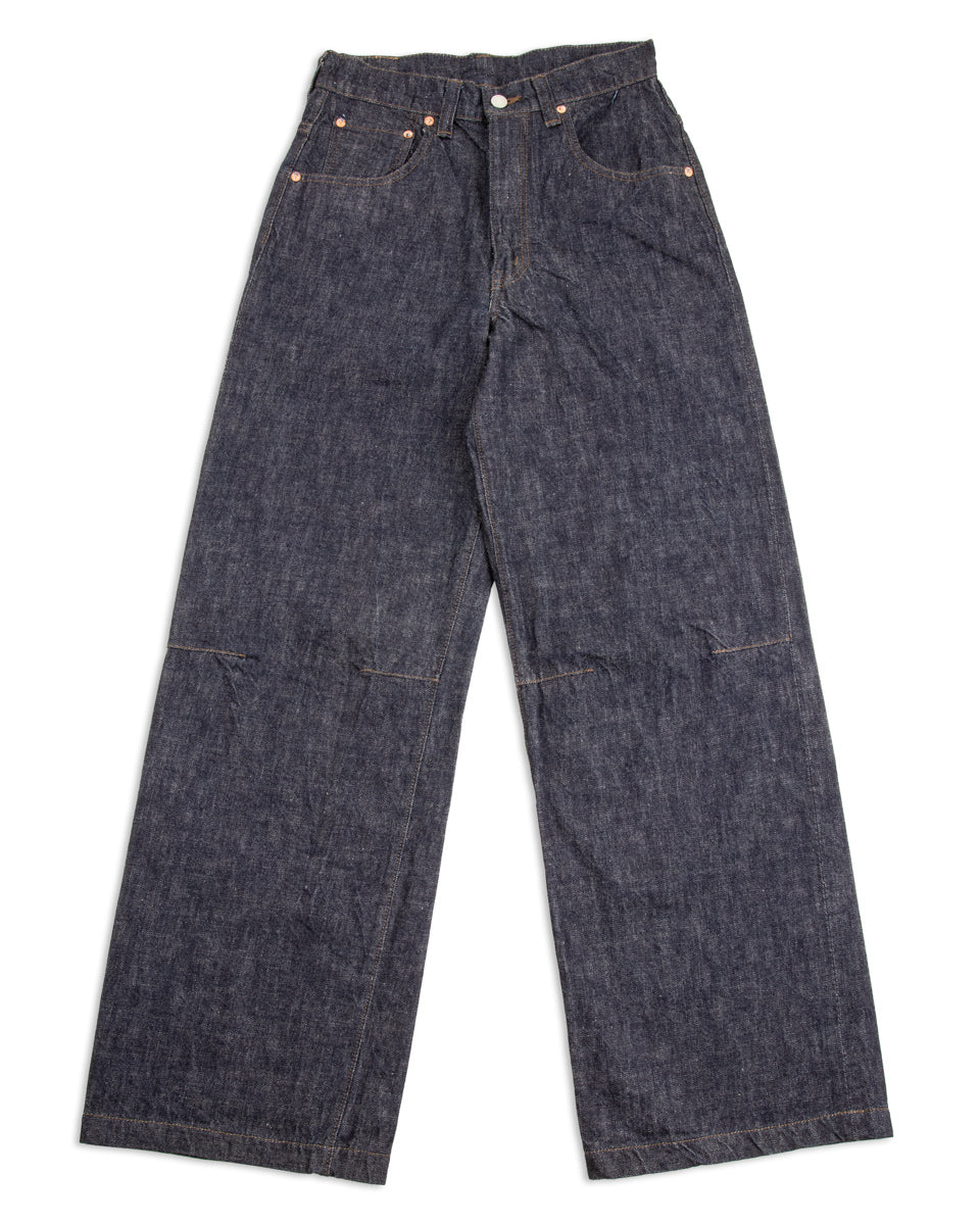 Fullcount 1134 - Women’s Oxford Baggy Denim - Raw Indigo