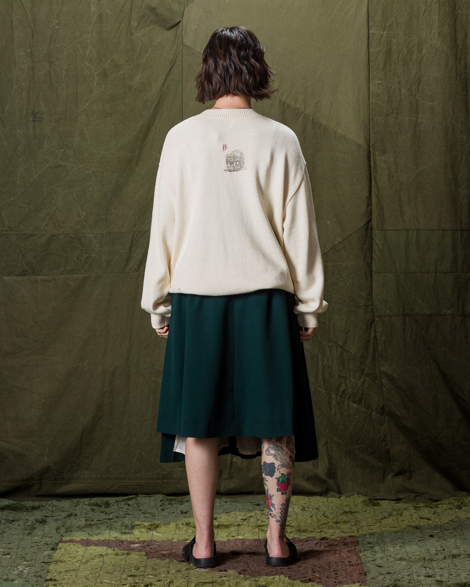 Gorsch Bauerin Tuck Flared Skirt - Deep Green - Standard & Strange