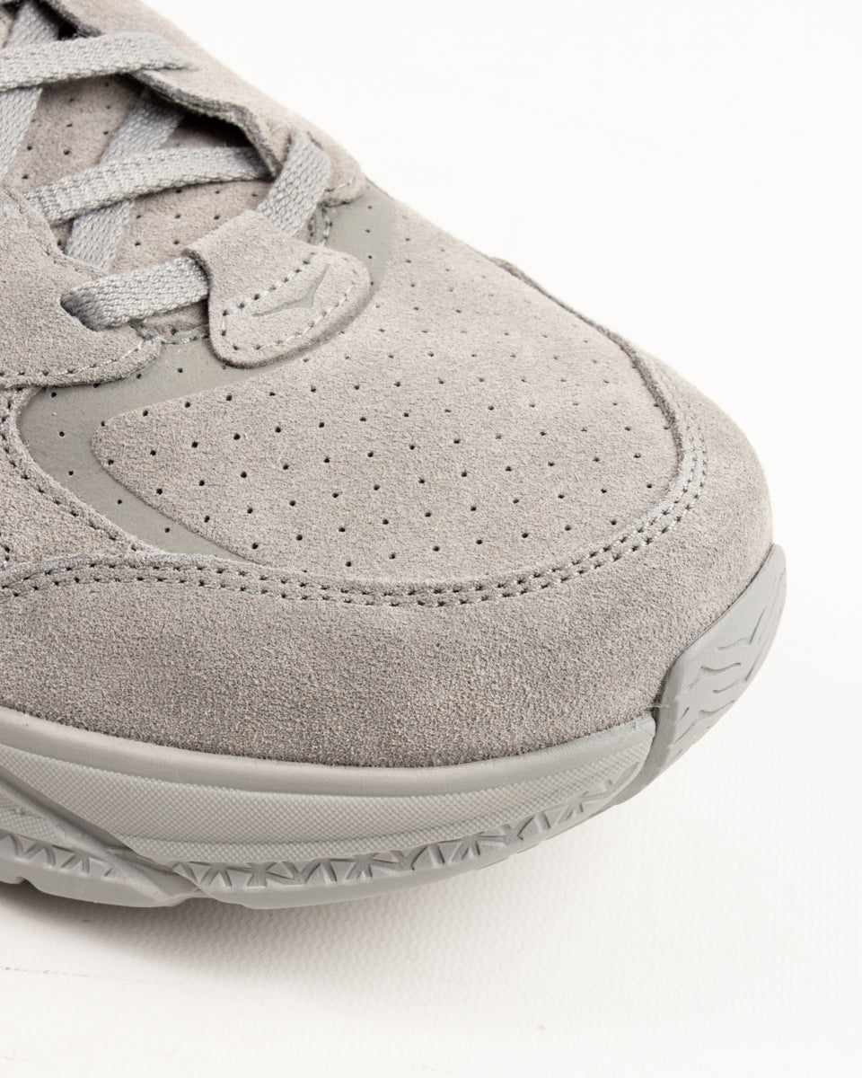 Hoka Clifton L Suede - Limestone/Limestone - Standard & Strange