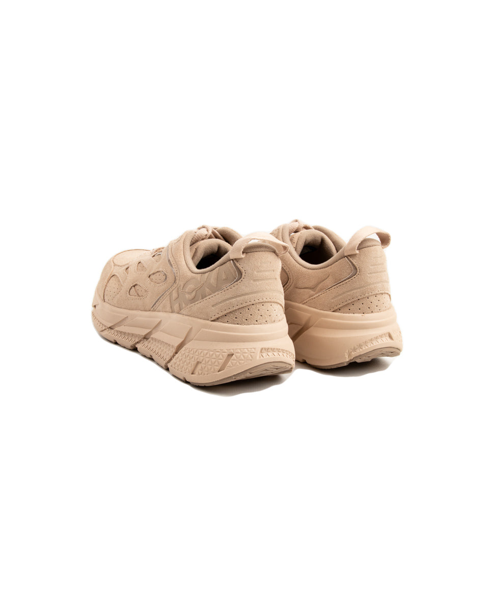 Hoka Clifton L Suede - Shifting Sand/Dune - Standard & Strange