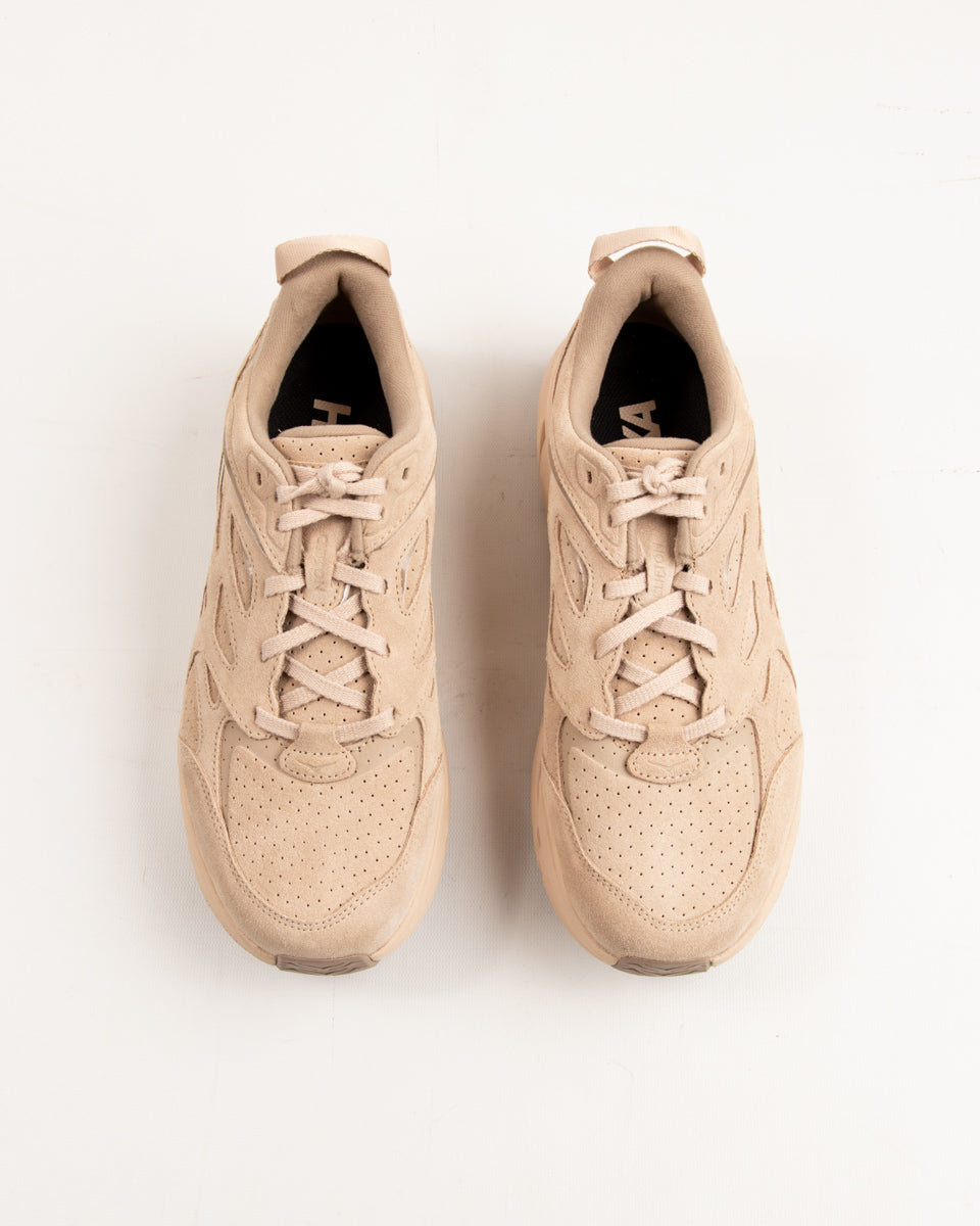 Hoka Clifton L Suede - Shifting Sand/Dune - Standard & Strange
