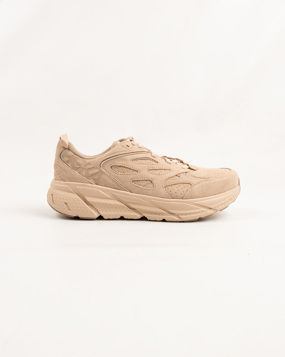 Hoka Clifton L Suede - Shifting Sand/Dune - Standard & Strange