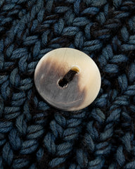 Indi + Ash Andes Hand Knit Cardigan - Plant Indigo/Black Alpaca/Cotton - Standard & Strange
