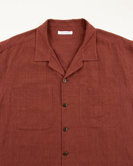 Indi + Ash Lake Camp Shirt - Cutch Brick Oxford - Standard & Strange