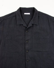 Indi + Ash Lake Camp Shirt Jac - Handwoven Indigo/Iron HBT - Standard & Strange