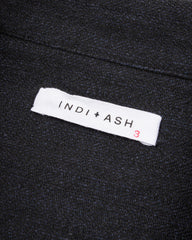 Indi + Ash Lake Camp Shirt Jac - Handwoven Indigo/Iron HBT - Standard & Strange