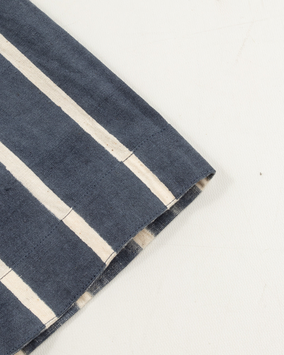 Indi + Ash Lake Camp Shirt Jac - Reversible Indigo Bold Stripe - Standard & Strange